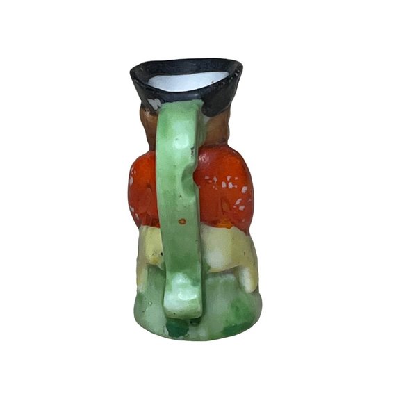 Vintage Miniature Toby Jug PItcher Creamer Colonial Woman Japan - Picture 3 of 6